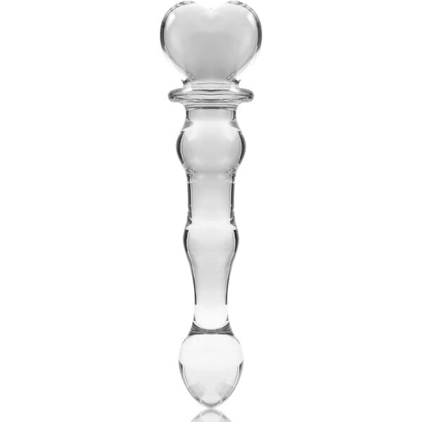 NEBULA SERIES BY IBIZA - MODEL 21 DILDO BOROSILICATE GLASS 20.5 X 3.5 CM CLEAR 4